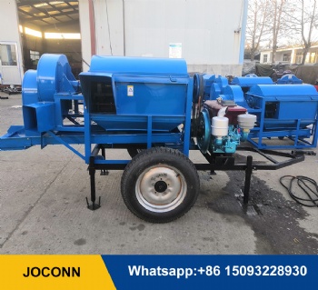 Wheat rice thresher machine