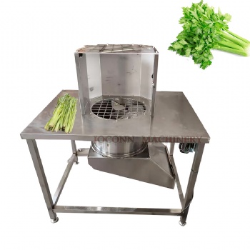 Celery leaf removing machine